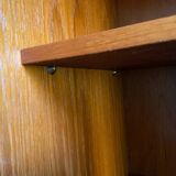 Vintage teak display cabinet