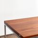 Table extensible par Wilhelm Renz en teck et chrome, Mid Century design
