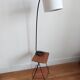 Vintage magazine lamp