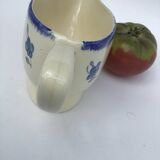 Mary Lou Digoin Sarreguemines sauce boat blue edge