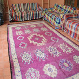 Old moroccan carpet 182 x 392 cm