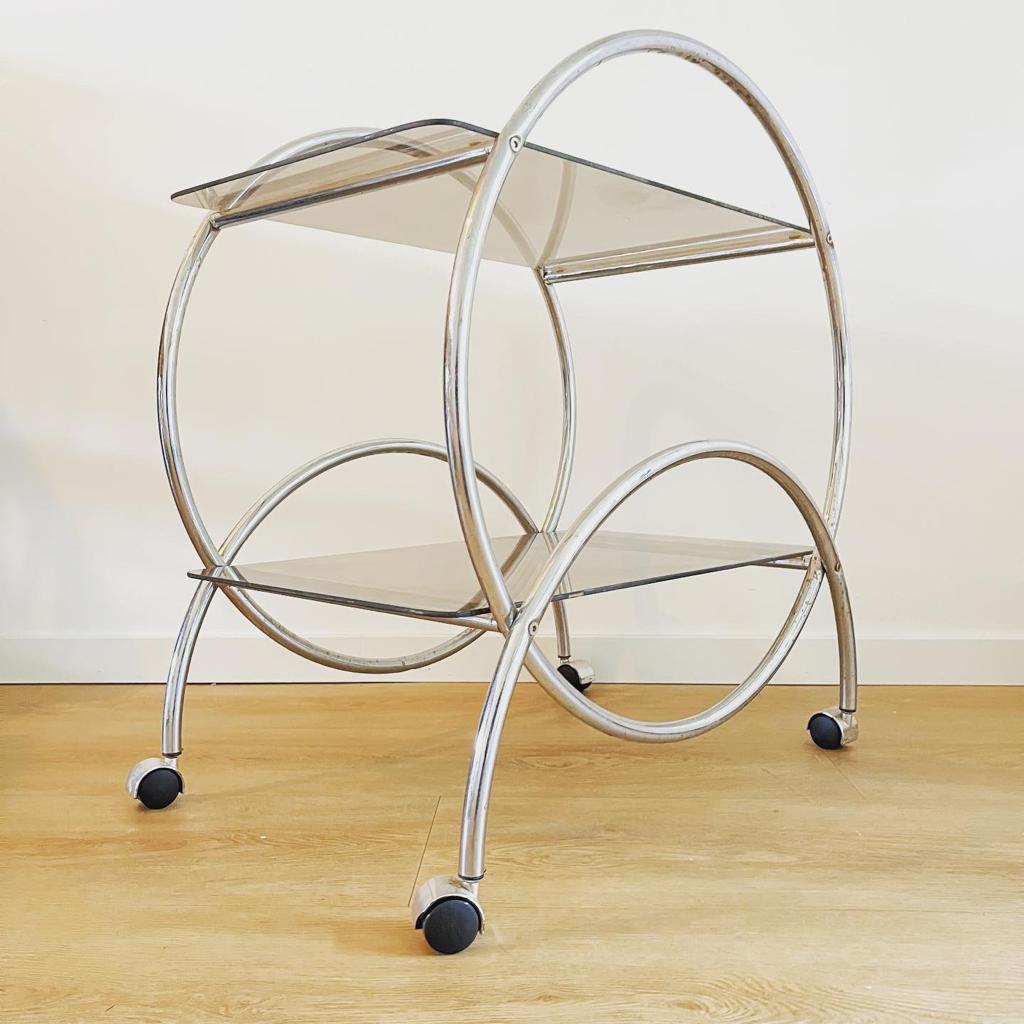 Vintage Ikea bar trolley