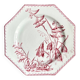 Clay cake plate Clairefontaine, "Indiana" service