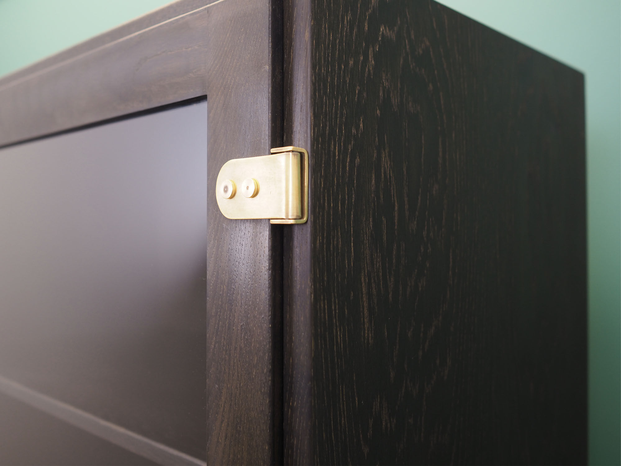Oak cupboard, Danish design, 1960s, designer Børge Mogensen