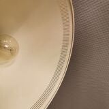 Original Danish corn yellow Lyfa cone pendant from 1972