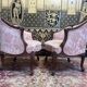 Pair of Louis XV armchairs - Rocailles