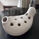 bird spades ceramic flower