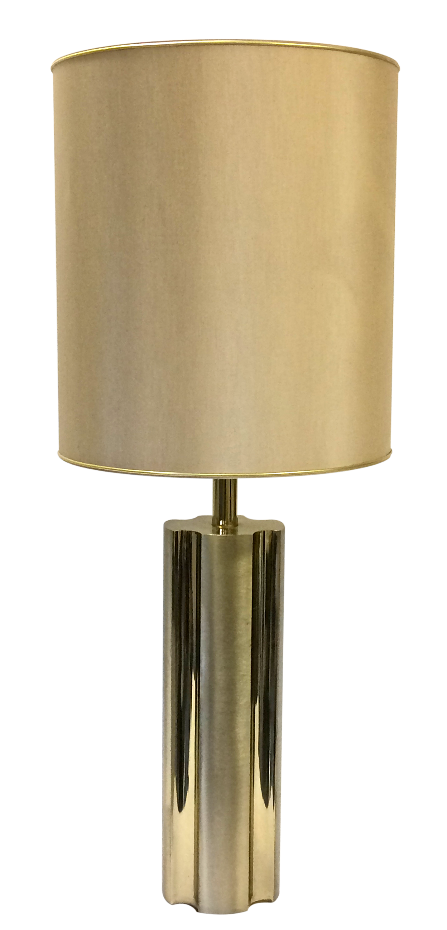 1960 Lampe de table en laiton français