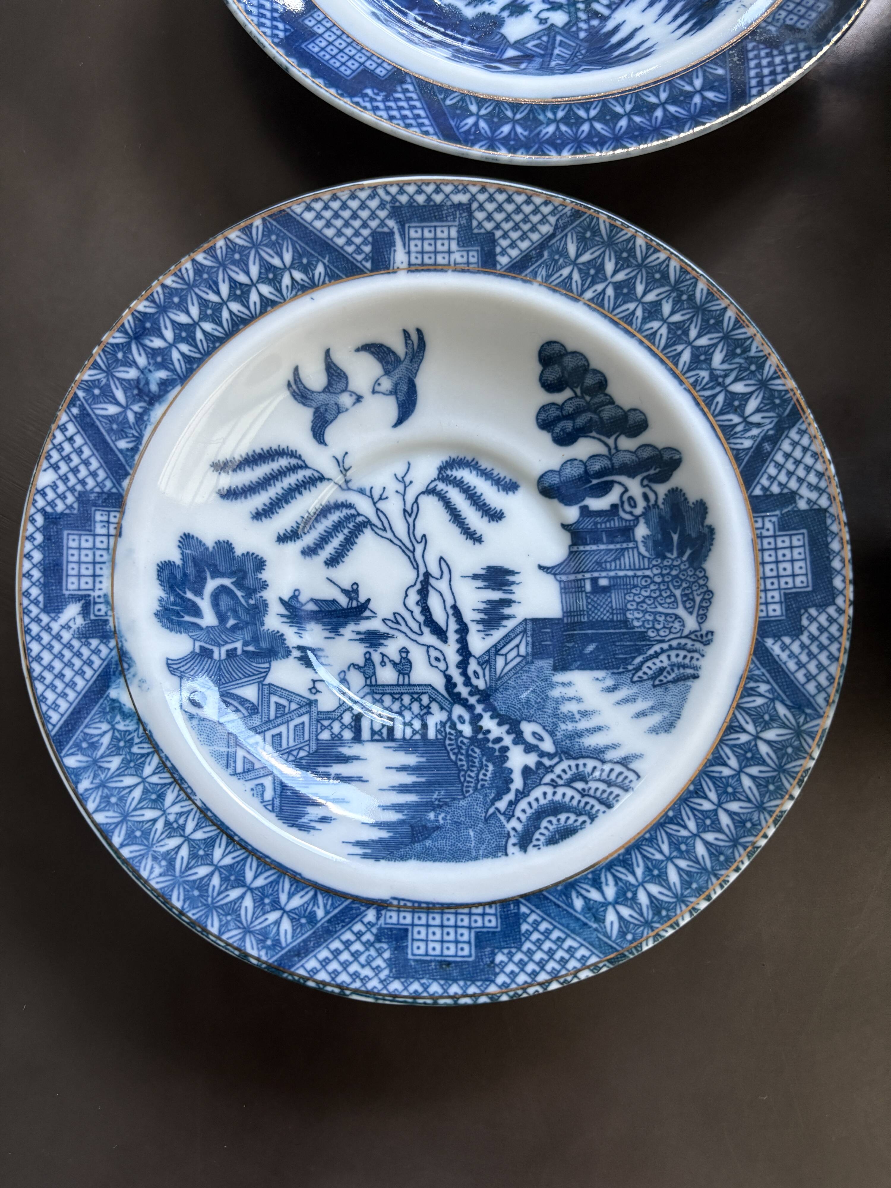 6 Tasses porcelaine de Chine