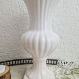 Medici style vase in vintage white ceramic