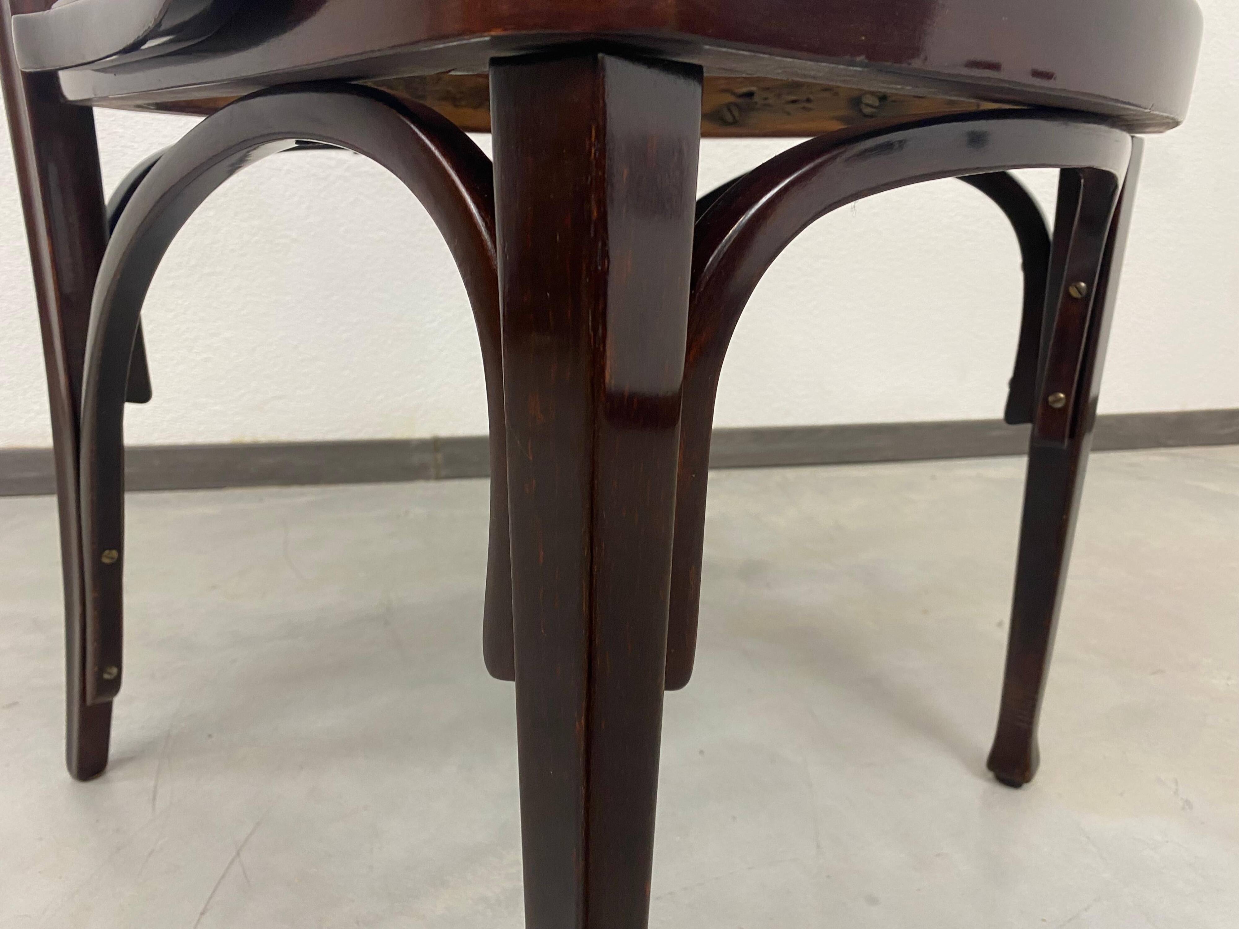 Office chair Secession nr.327 by Koloman Moser for J.&J.Kohn