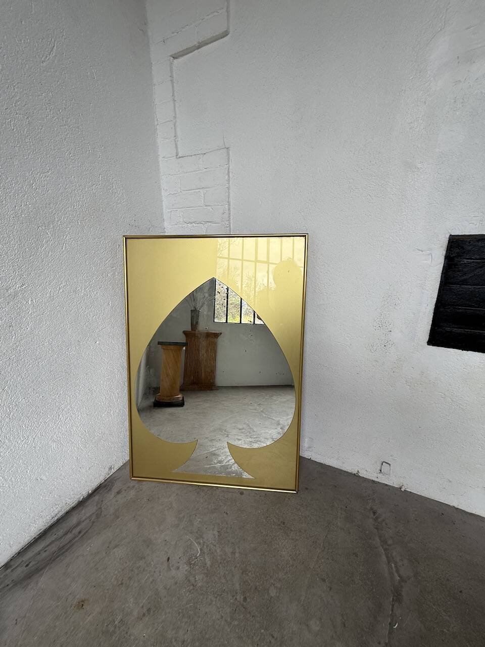 "Spike" mirror, 1970s design