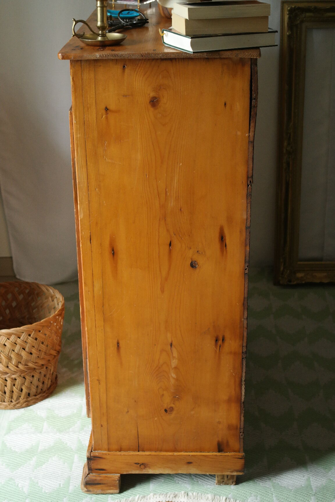 Buffet haut parisien bois de sapin huilé