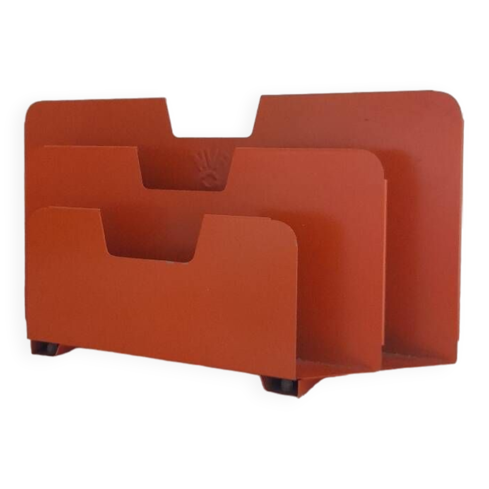 Nvf metal letter mail holder from the 60s