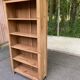 Scandinavian wooden library from the late 90s.