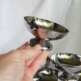 Coffret de 6 coupes à glace sur pied bas