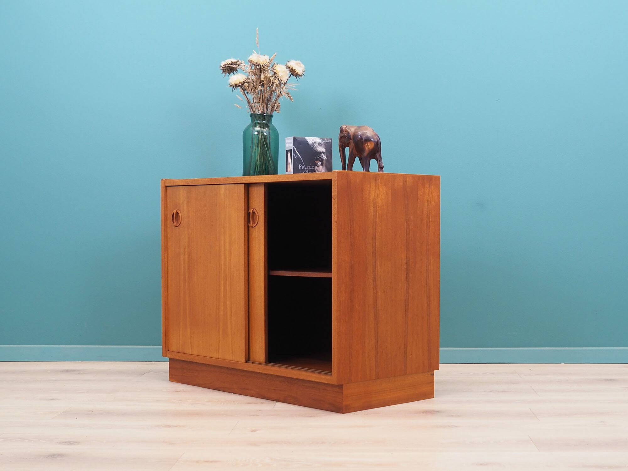 Teak cabinet, Danish design, 1970s, production: Denmark