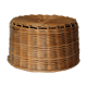 Rattan ottoman