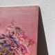 Bouquet de fleurs tableau peinture à l’huile