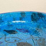 Bowl in the shape of a fish, modern fish from the mid-century by Aldo Londi for Bitossi, Italy, 1960s.