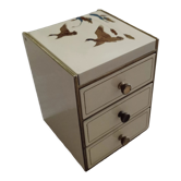Jewelry box "Chest of drawers 3 drawers"