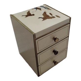 Jewelry box "Chest of drawers 3 drawers"