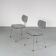 Pair of “CT2” dining chairs by Willy van der Meeren for Tubax, Belgium 1950