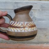 Old Quimper Keraluc terracotta pitcher