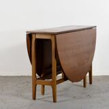 Table à abattants en teck du milieu du siècle. Style vintage moderne/rétro/danois.