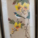 Trio of Japanese ornithological plates