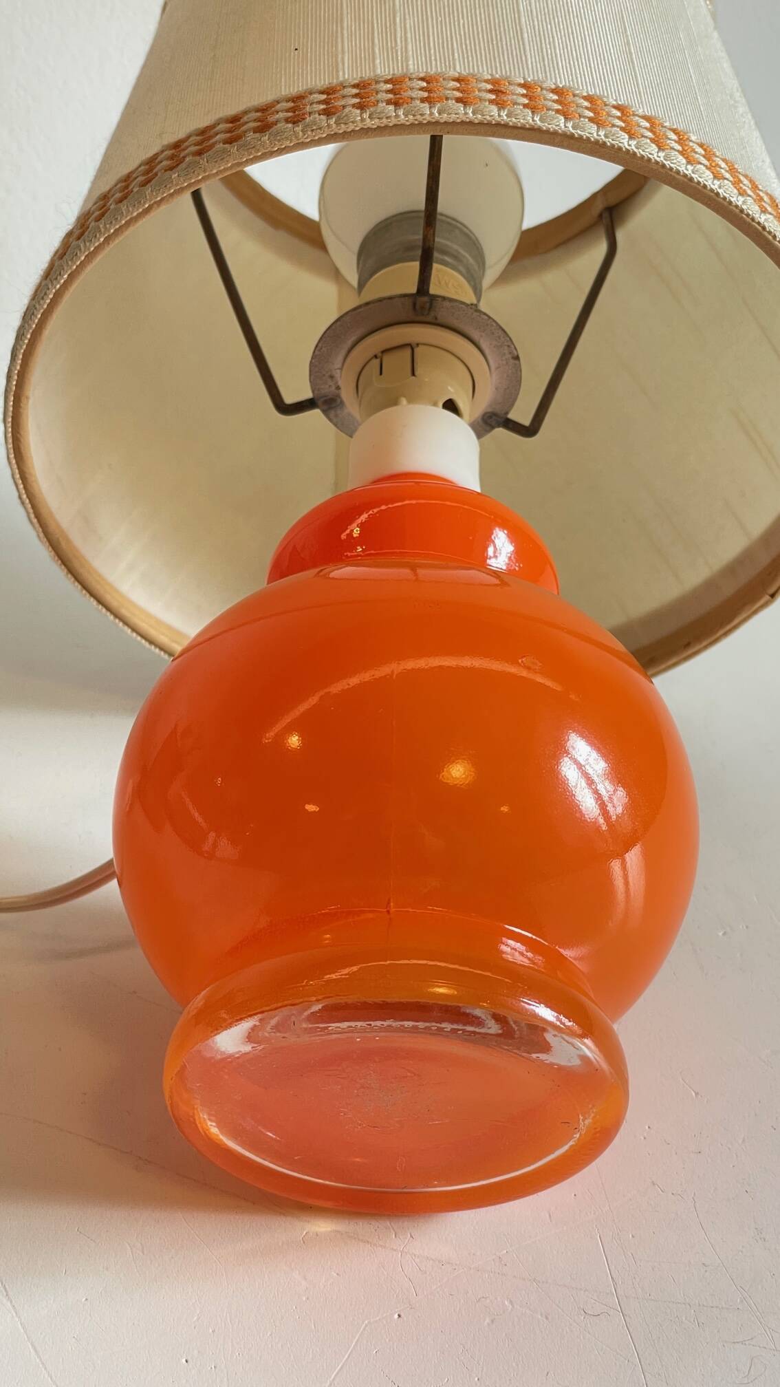 Pair of vintage lamps from the 70s