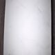 Table ovale en marbre blanc de carrare