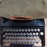 Typewriter from collection japy black 1940s/1950s