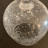 9 Riom blown and bubbled foot glasses