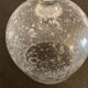9 Riom blown and bubbled foot glasses