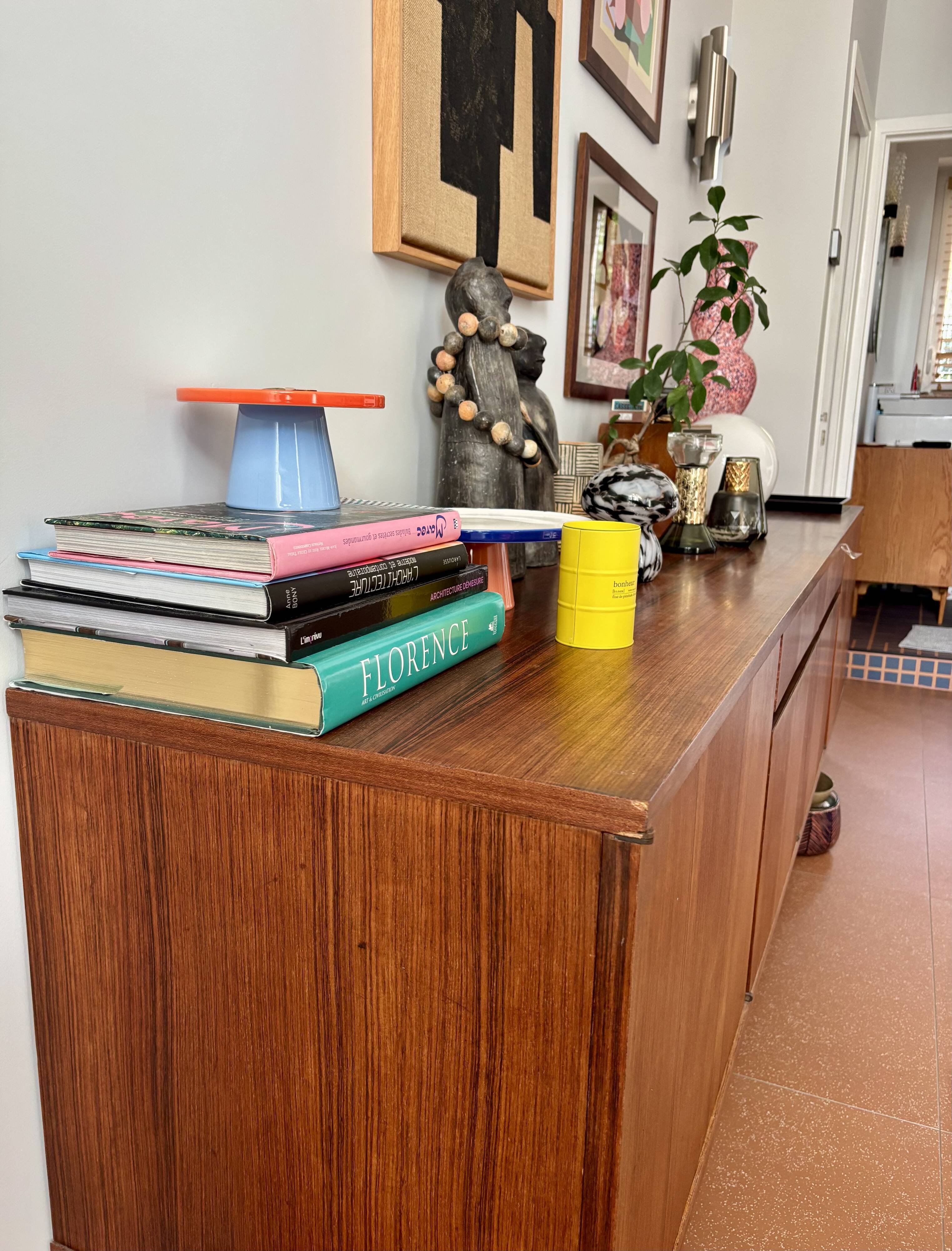 Vintage enfilade Paul Geoffroy 1960 – rosewood – 240 cm – very good condition