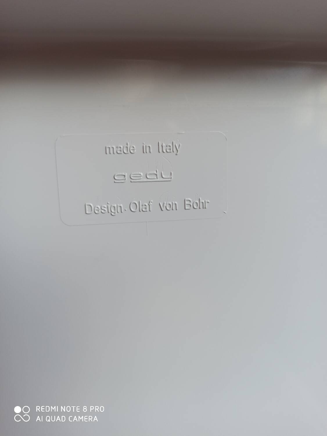 Vintage stool by Olaf von Bohr for Gedy