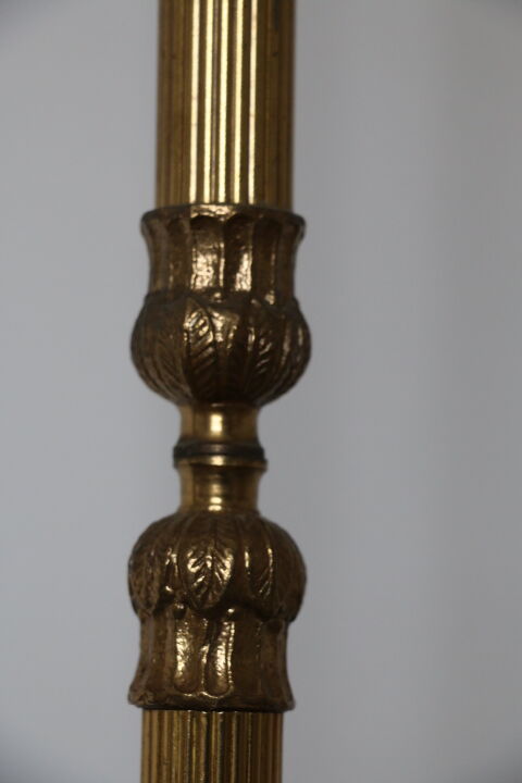 Brass floor lamp circa 1950