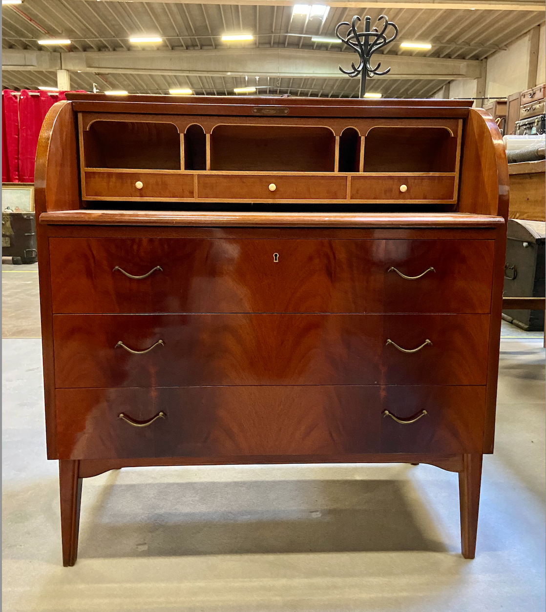 Scandinavian secretary Bröderna Gustafsson by Markaryd - swedish vintage furniture from the 1960s