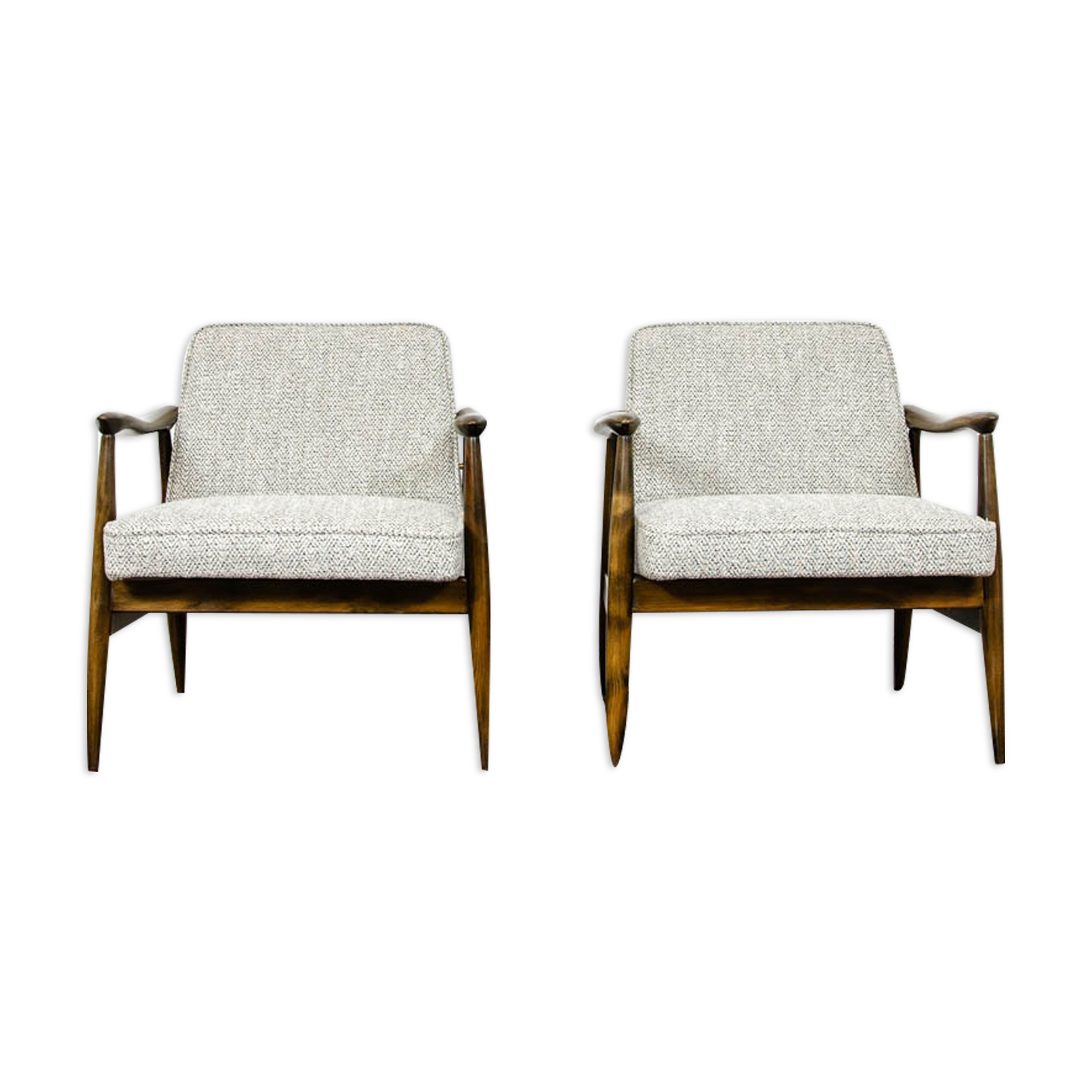 Paire de fauteuils GFM-87 par Juliusz Kędziorek