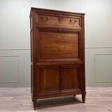 Secretary In Natural Wood Louis XVI XVIII Eme Century