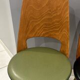 Set of 4 Baumann Mondor Bistro Chairs 1960