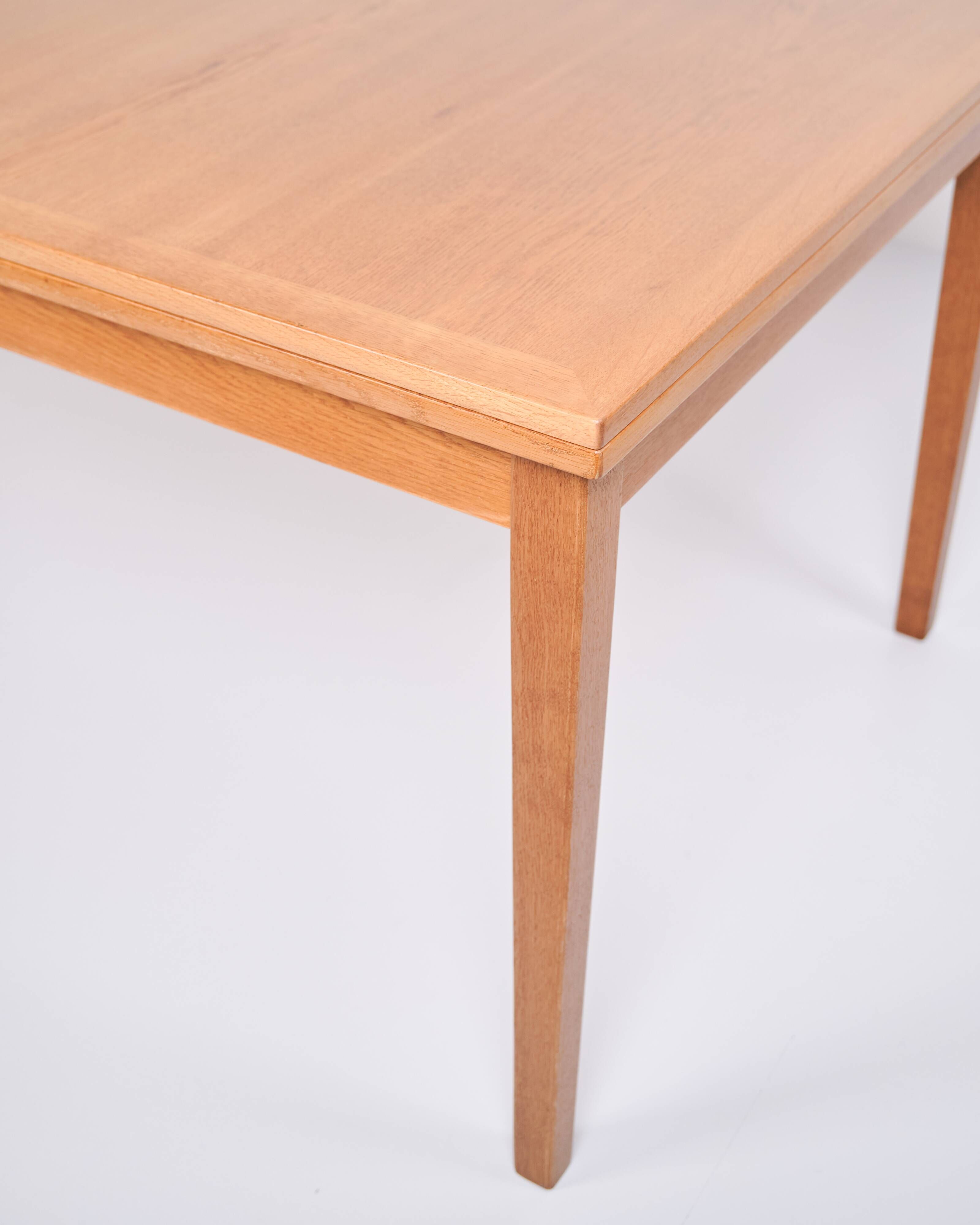 Dining table with extension - oak - Kai Winding - Slagelse Furniture Factory - 1960s
