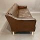 3-seater leather sofa Scandinavian design 1950