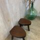 Paire de tabourets rustiques