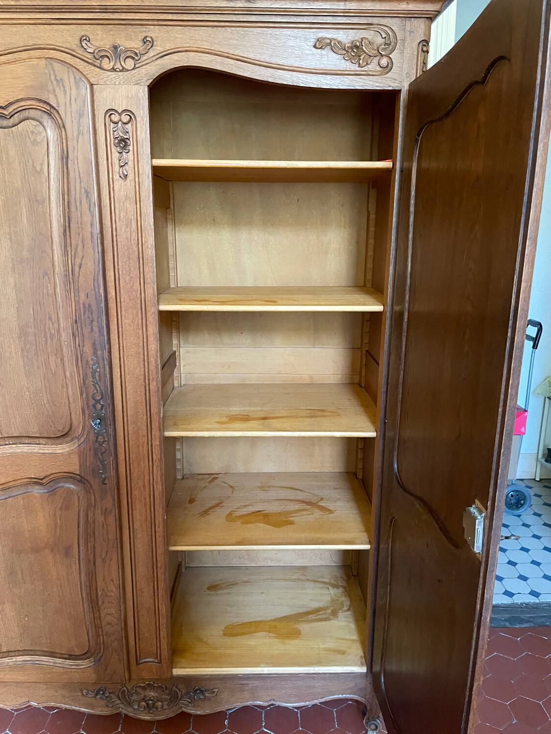 Oak wardrobe