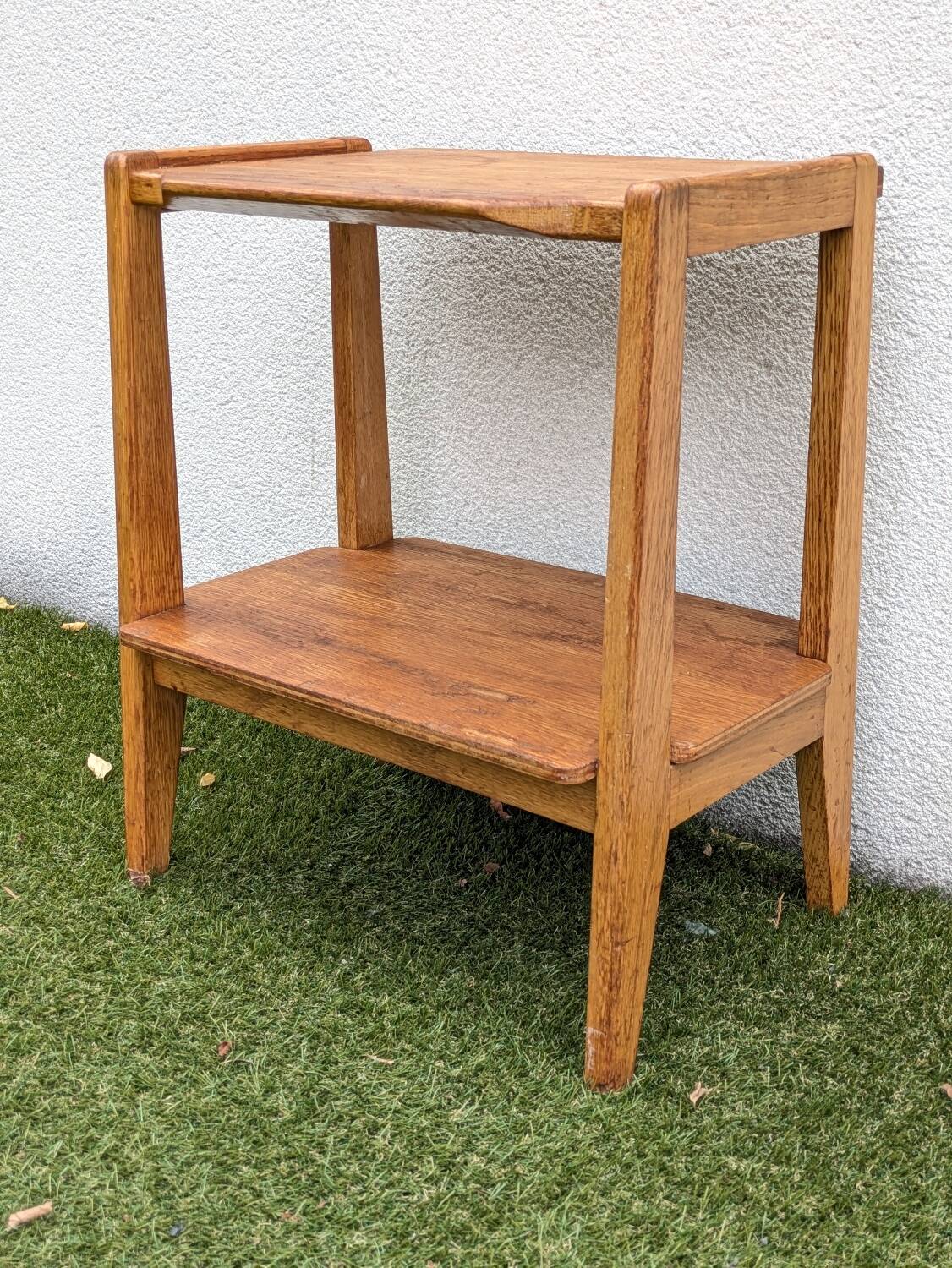 Vintage Modernist Bedside Table Roger Landault 1950 - ABC Edition
