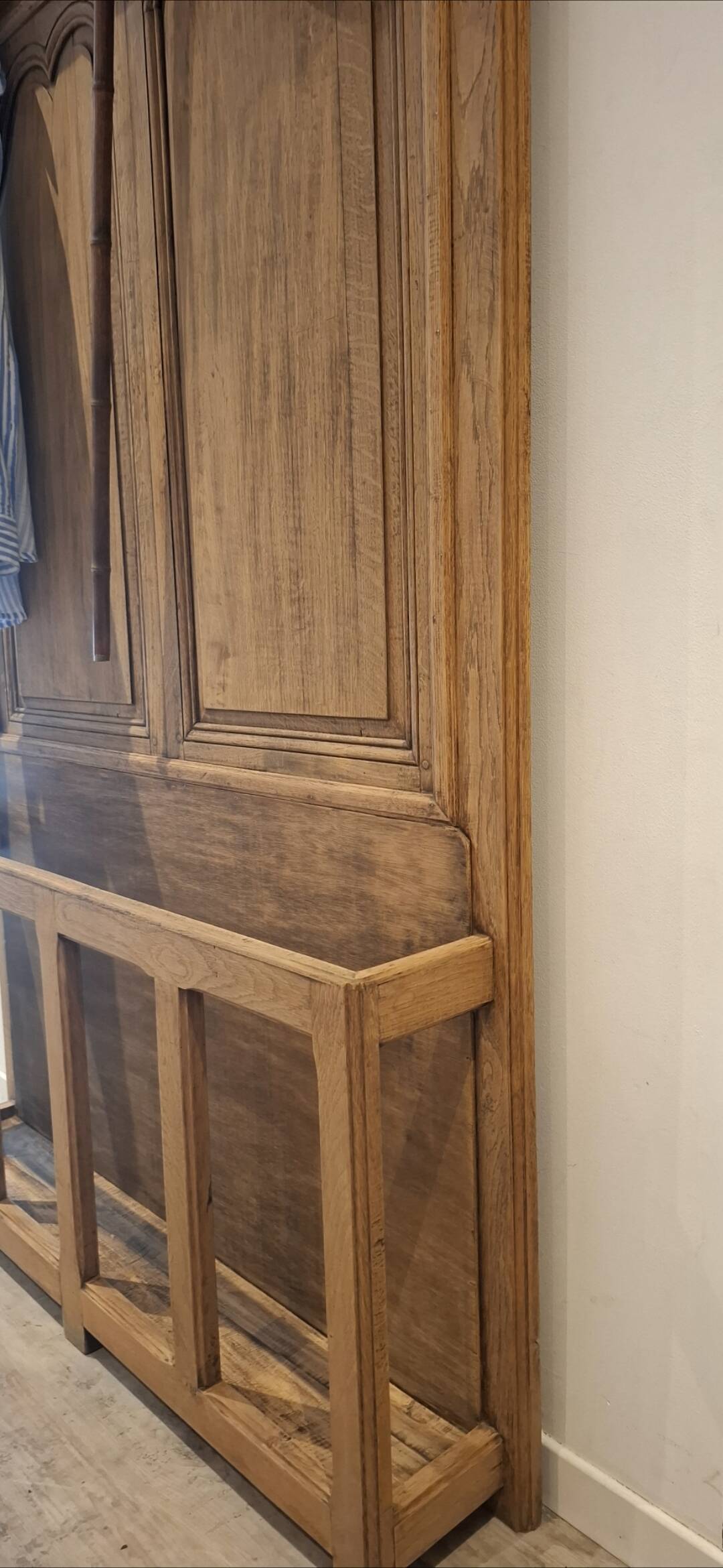 Portemanteau et parapluie ancien, rénové