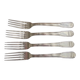 Silver metal forks, BB