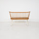 Arno Lambrecht for WK Mobel sofa bench, Germany 1960's